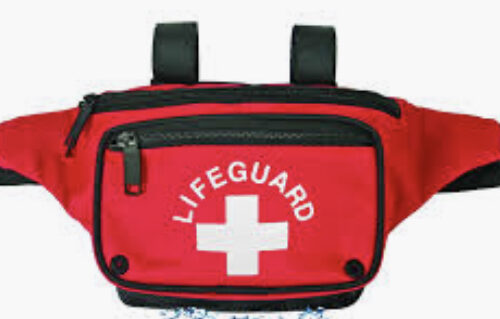 L-0015 LIFEGUARD WAIST BAG W/ LIFEGUARD LOGO