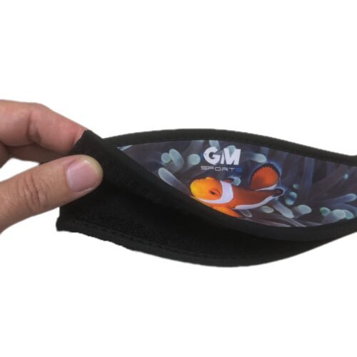 AC-002-S NEOPRENE MASK STRAP COVER-SMALL W/VELCRO