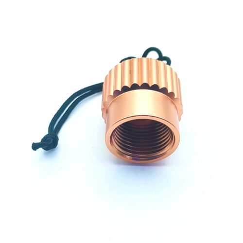 AC-27 DIN FEMALE DUST CAP-ALUMINIUM