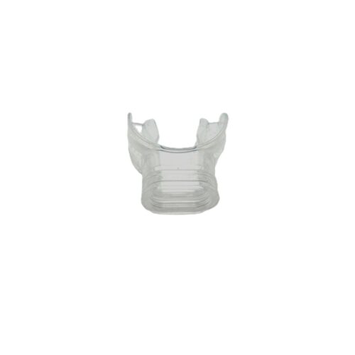 SM-022CLR ADULT SILICONE MOUTHPIECE CLEAR