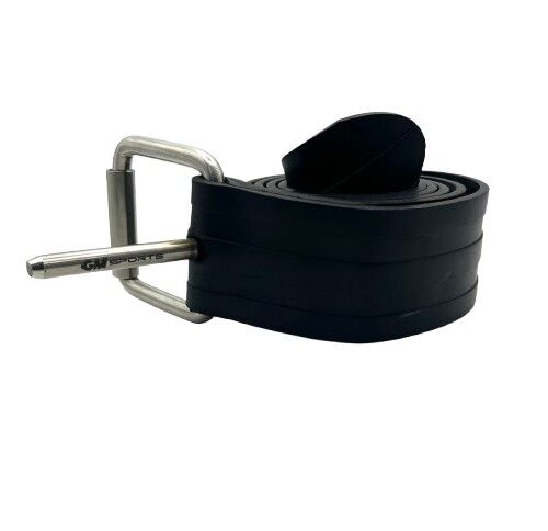 WB-08 MARSEILLE RUBBER WEIGHT BELT WITH ST/S BUCKLE (1.3 MTRS)