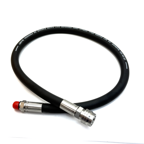 LP-26-RB BCD RUBBER HOSE BLACK 26"