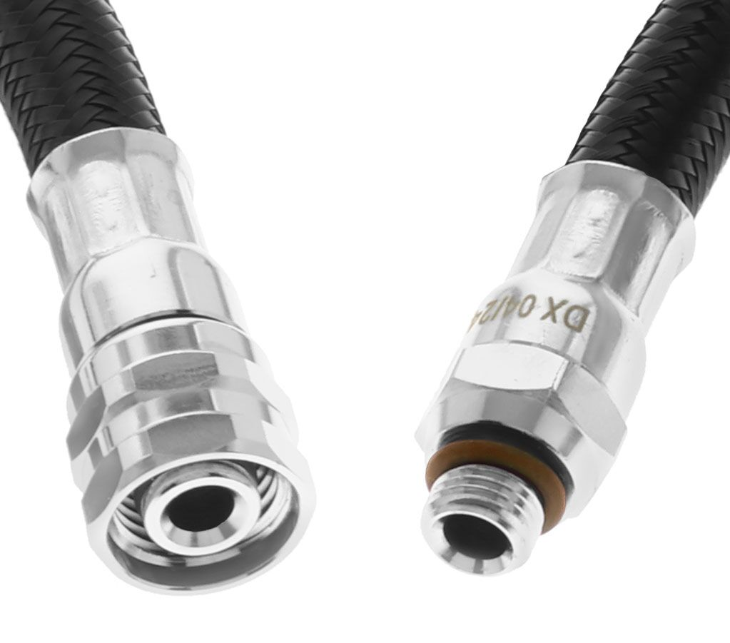 LP-30-BR LOW PRESSURE BRAIDED REGULATOR HOSE BLACK 30" - Image 2