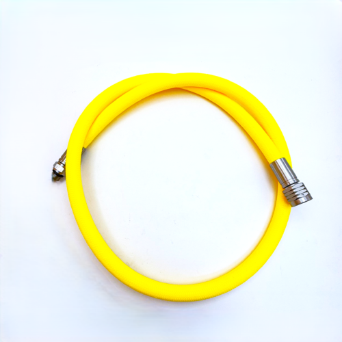LP-36-BR LOW PRESSURE BRAIDED REGULATOR HOSE YELLOW 36"