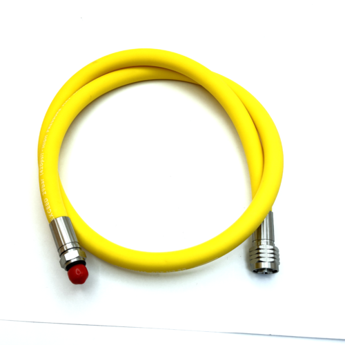 LP-36-BR LOW PRESSURE RUBBER REGULATOR HOSE YELLOW 36″