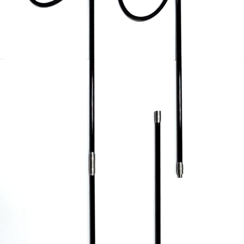 GMSP-105 FIBERGLASS POLESPEAR WITH 12MM THREAD 2 SECTIONS BLACK