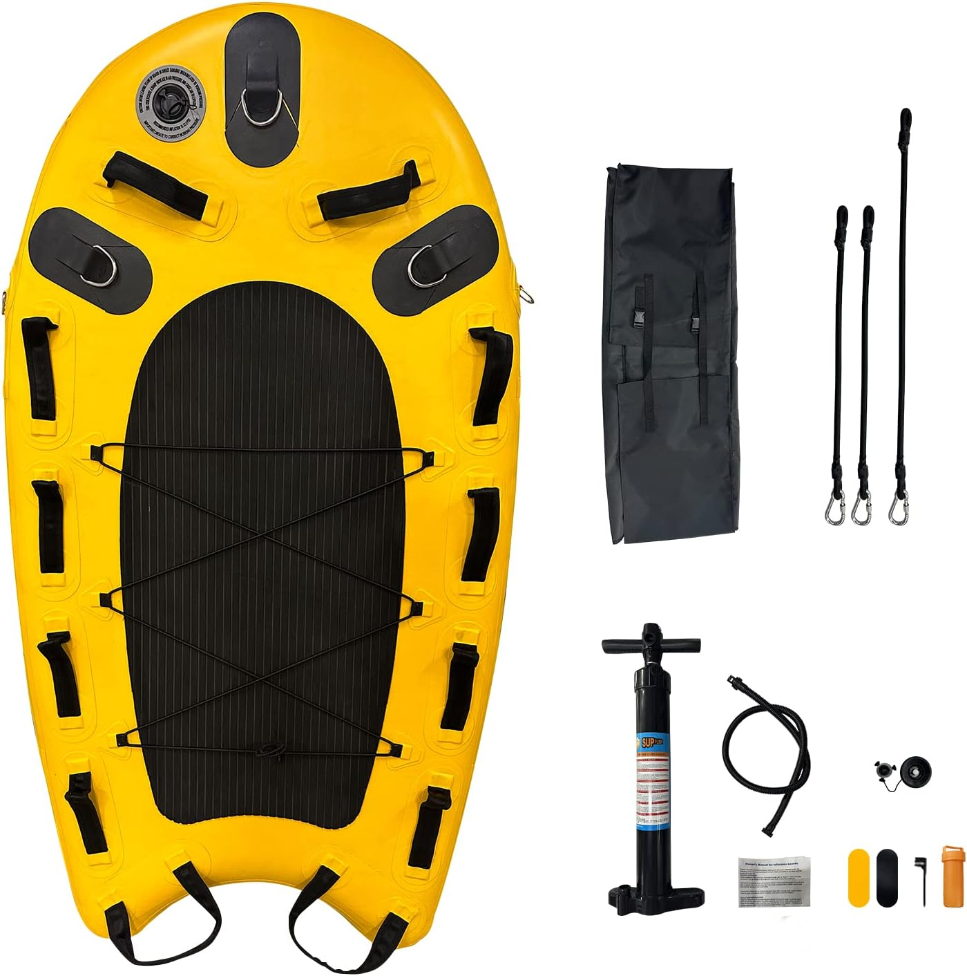 B-012 INFLATABLE RESCUE SLED 175x95x15cm