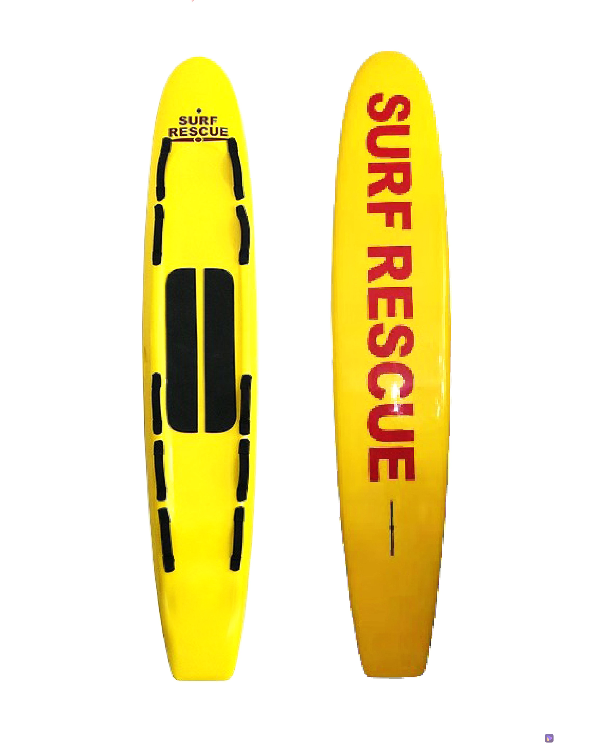 B-013 FIBERGLASS RESCUE BOARD (320x55x14cm)